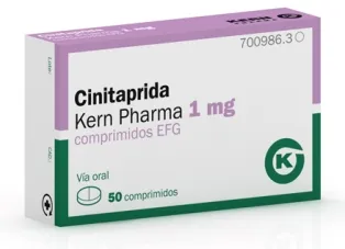 Cinitapride Kern Pharma 1 mg tablets EFG tablets