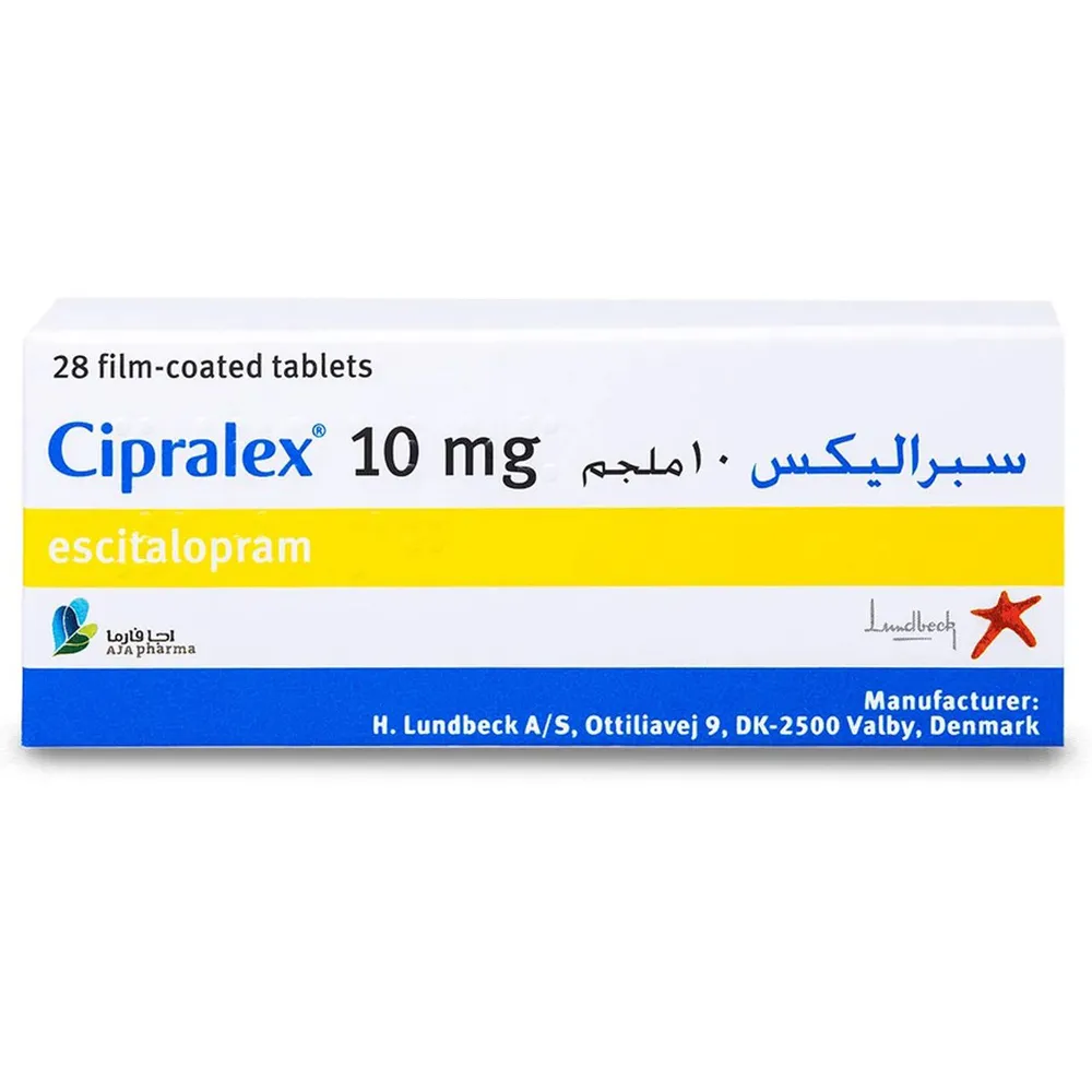Cipralex 10 mg film-coated tablets tablets, film-coated