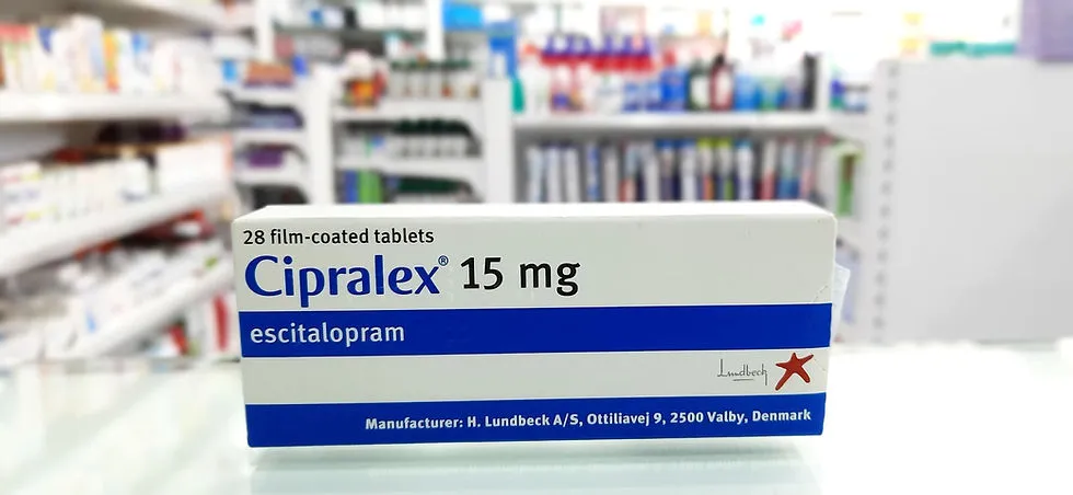 Cipralex 15 mg film-coated tablets tablets, film-coated