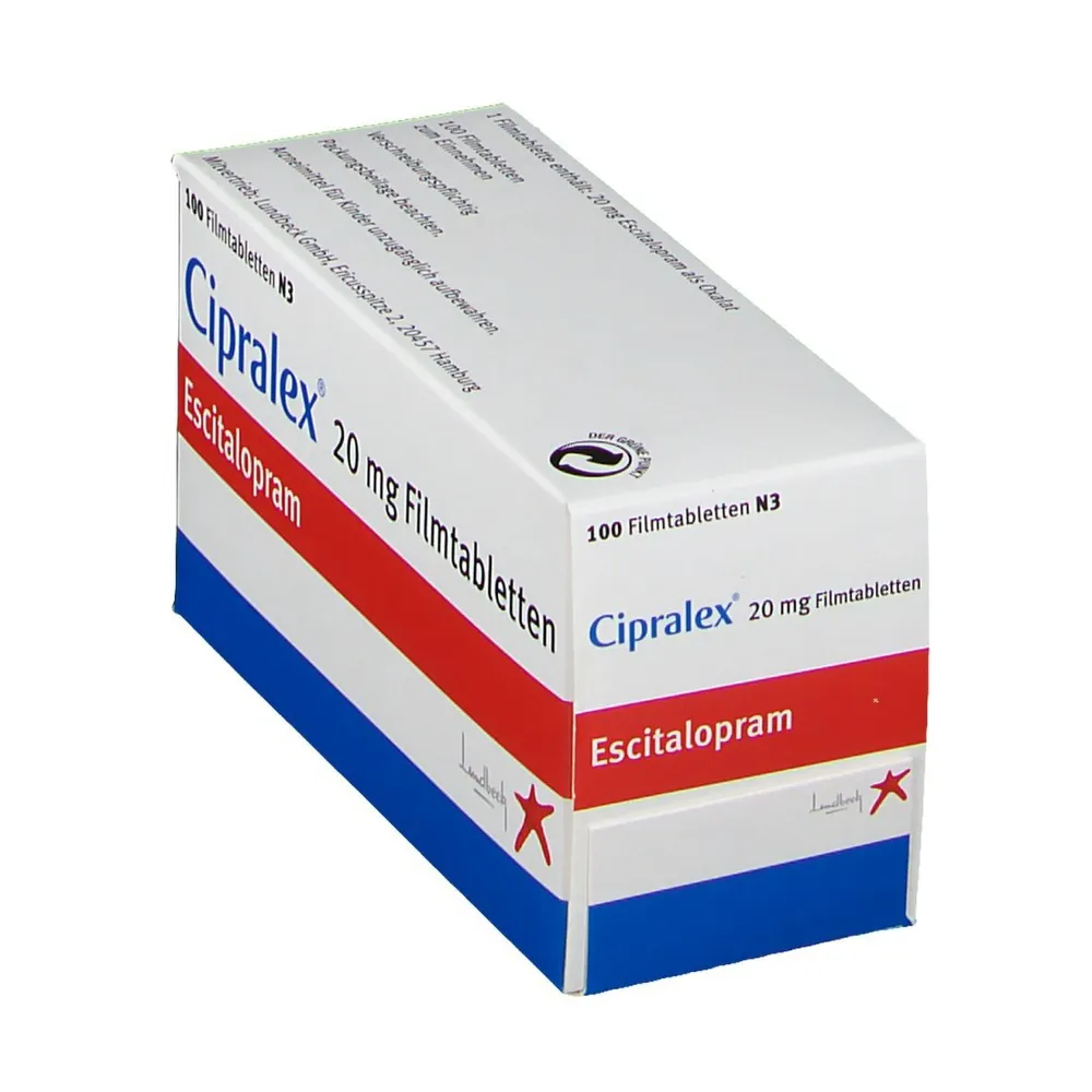 Cipralex 20 mg film-coated tablets tablets, film-coated