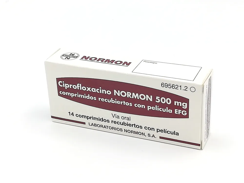 Ciprofloxacin Alter 500 mg film-coated tablets EFG tablets, film-coated