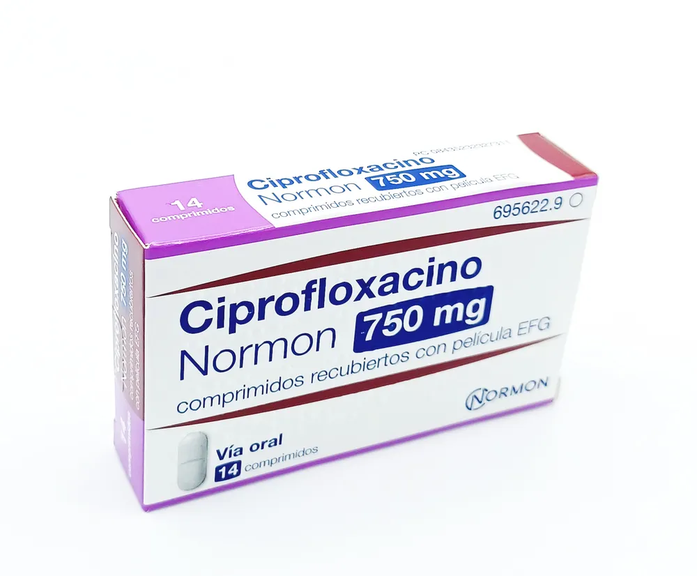 Ciprofloxacino Normon 750 mg compresse rivestite con film EFG compresse, rivestite con film