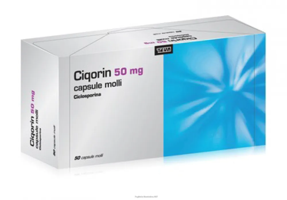 Ciqorin 50 mg soft capsules EFG capsules, soft gelatin