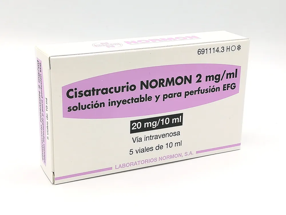 Cisatracurio Normon 2 mg/ml soluzione iniettabile e per infusione EFG soluzione per iniezione e per infusione