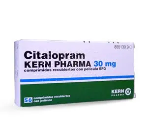 Citalopram Kern Pharma 30 mg film-coated tablets EFG tablets, film-coated