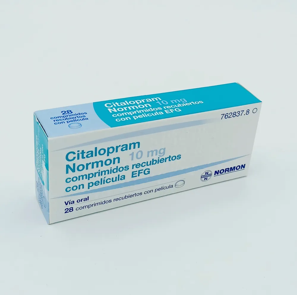 Citalopram Normon 10 mg film-coated tablets EFG tablets, film-coated