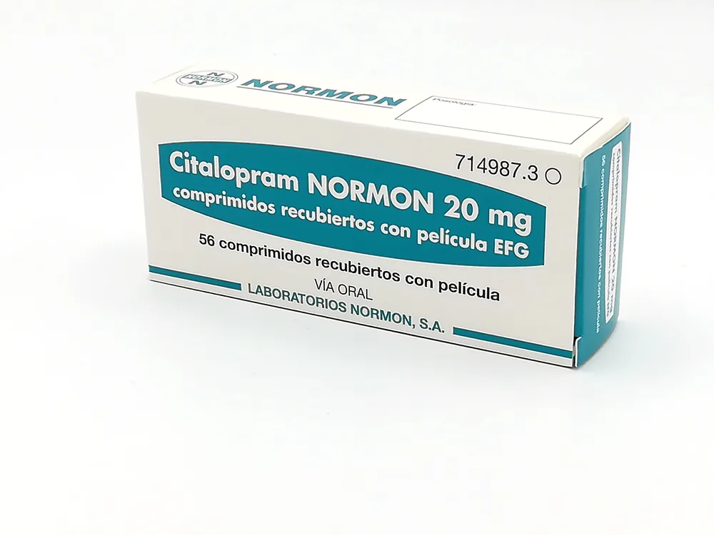 Citalopram Normon 20 mg compresse rivestite con film EFG compresse, rivestite con film