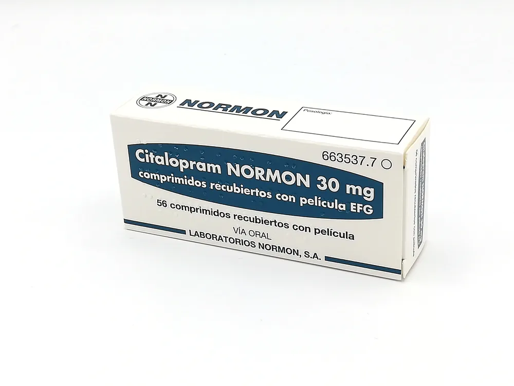 Citalopram Normon 30 mg compresse rivestite con film EFG compresse, rivestite con film