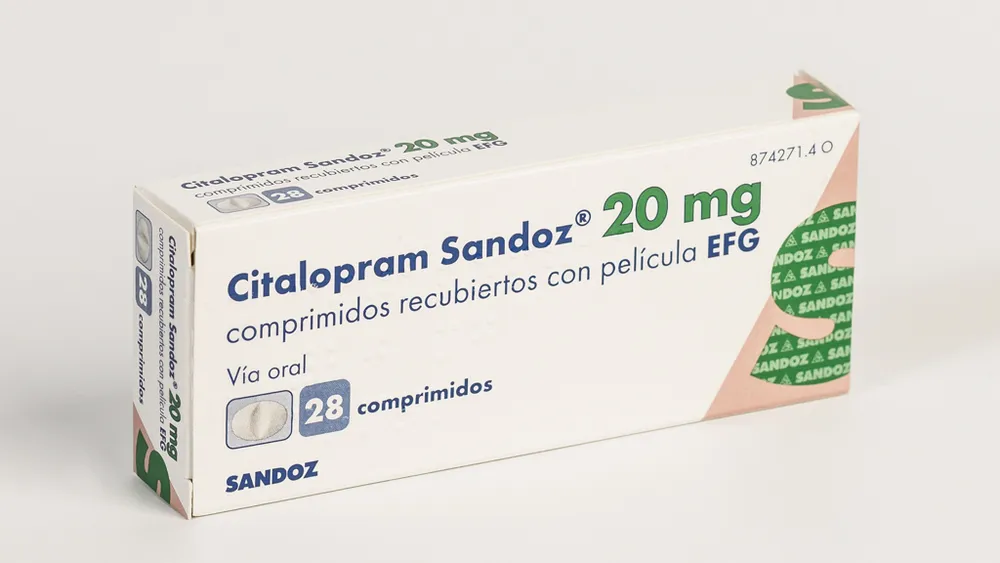 Citalopram Sandoz 20 mg film-coated tablets EFG tablets, film-coated