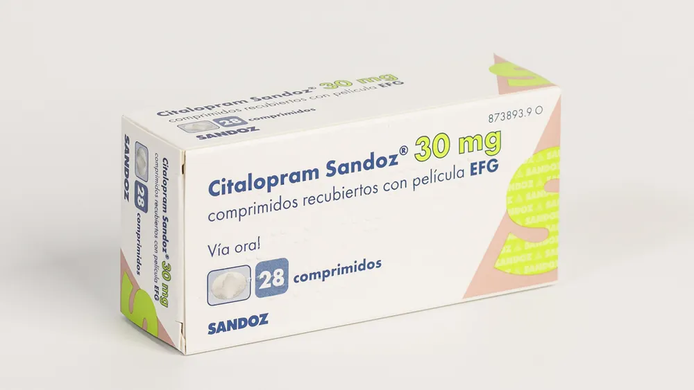 Citalopram Sandoz 30 mg film-coated tablets EFG tablets, film-coated