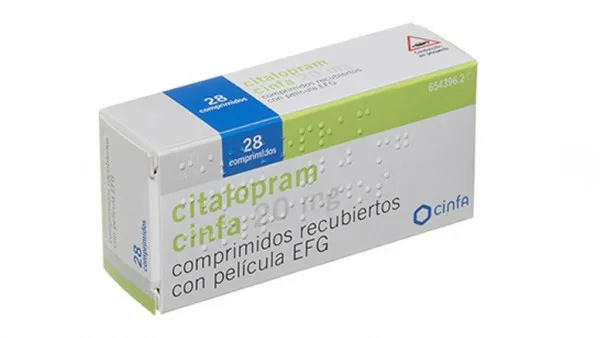 Citalopram Vir 20 mg compresse rivestite con film EFG compresse, rivestite con film