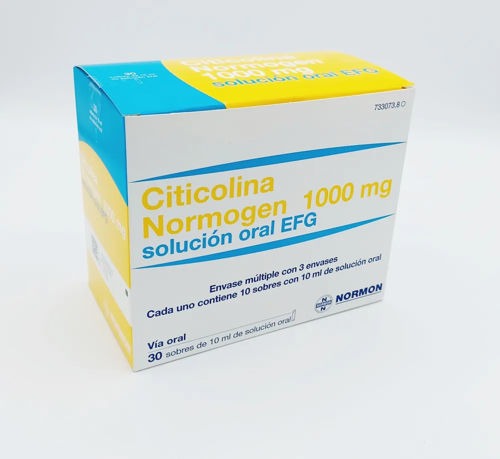 Citicolina Normogen 1000 mg soluzione orale EFG soluzione, orale