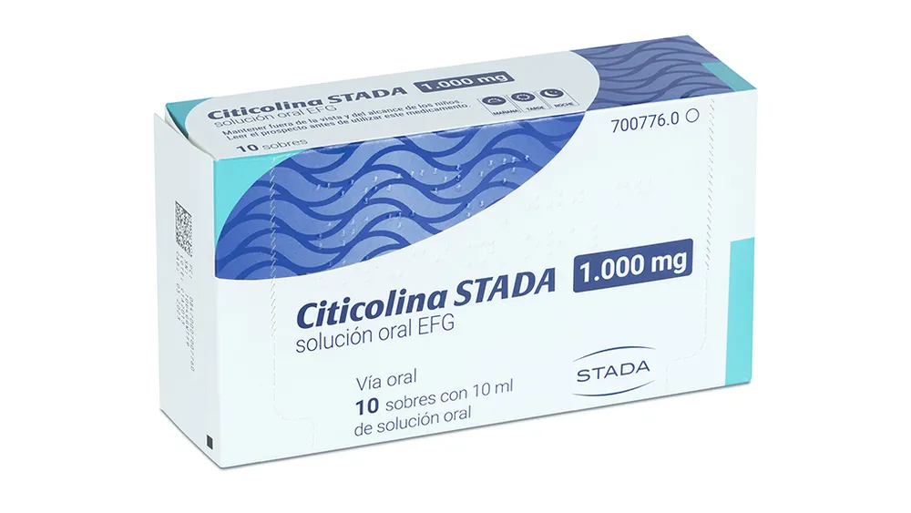Citicoline Stada 1000 mg oral solution EFG solution, oral