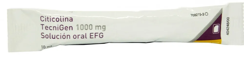 Citicoline Teva-Ratiopharm 1000 mg oral solution EFG solution, oral