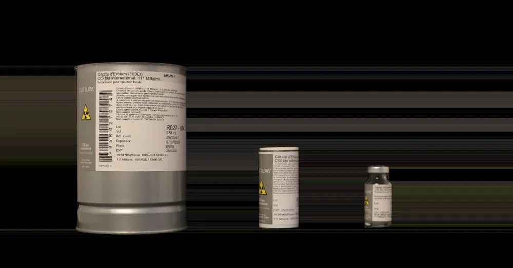 Erbium citrate (169Er) colloidal CIS Bio Internacional 111 MBq/mL injectable suspension suspension for injection