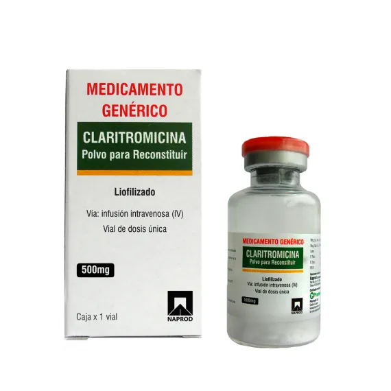 Claritromicina Altan 500 mg liofilizzato per soluzione per infusione EFG polvere per soluzione per infusione