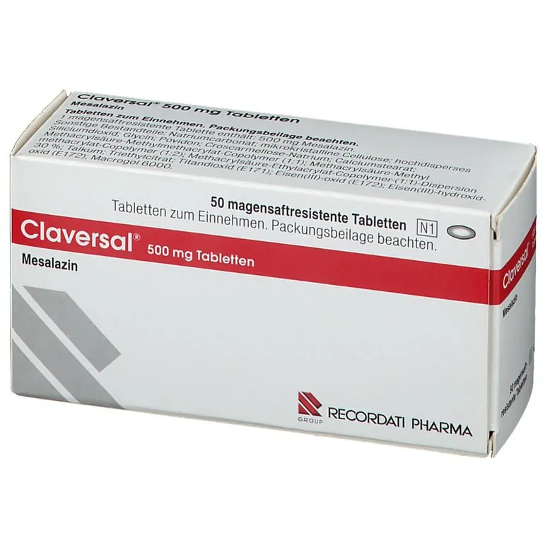 Claversal 500 mg compresse gastrorésistenti compresse, rivestite con film
