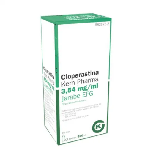 Cloperastine Kern Pharma 3,54 mg/ml syrup syrup