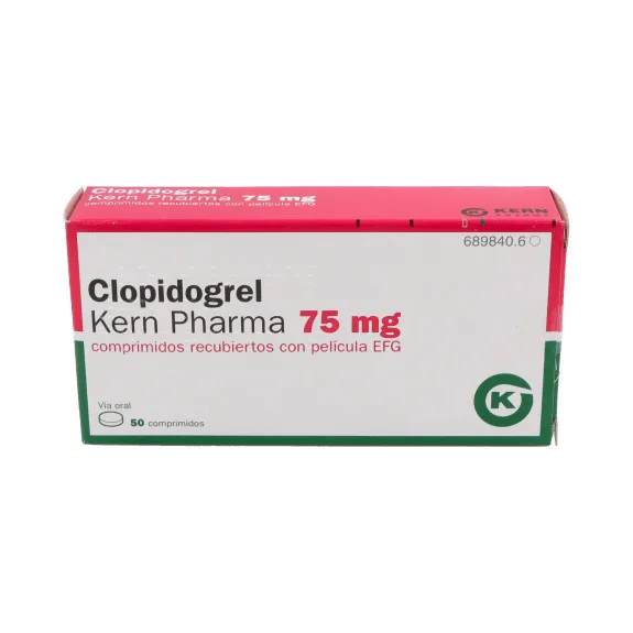 Clopidogrel Kern Pharma 75 mg compresse rivestite con film EFG compresse, rivestite con film