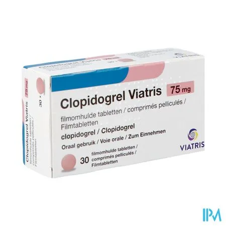 Clopidogrel Viatris 75 mg film-coated tablets EFG tablets, film-coated