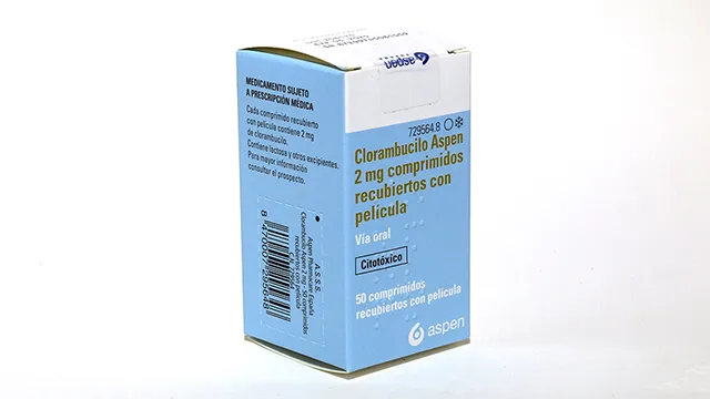 Clorambucil Aspen 2 mg compresse rivestite con film compresse, rivestite con film