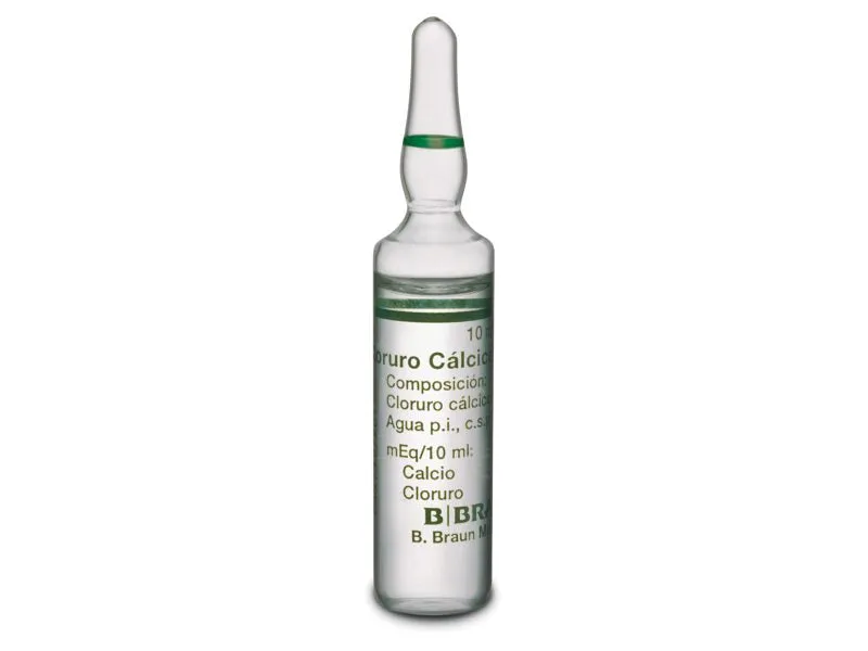 Cloruro di calcio Braun 100 mg/ml soluzione iniettabile soluzione per iniezione