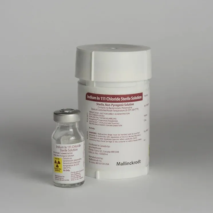 Cloruro di indio (111In) Curium Pharma Spain 370 MBq/ml precursore radiofarmaceutico in soluzione soluzione, radiofarmaceutico precursore