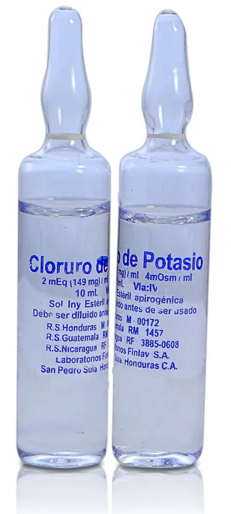 CLORURO DE POTASIO MEINSOL 2 mEq/ml CONCENTRADO PARA SOLUCION PARA PERFUSION CONCENTRADO PARA SOLUCIÓN PARA PERFUSIÓN