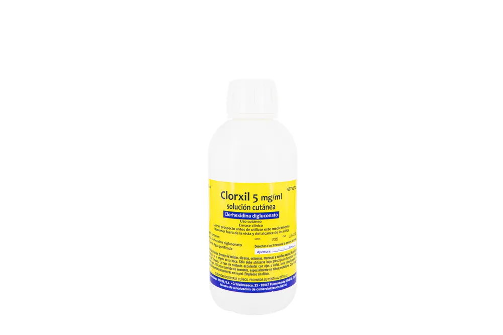 Clorxil 5 mg/ml soluzione cutanea soluzione, cutanea
