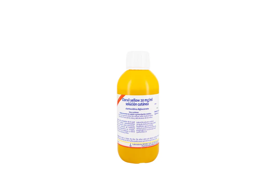 Clorxil Yellow 20 mg/ml cutaneous solution solution, cutaneous