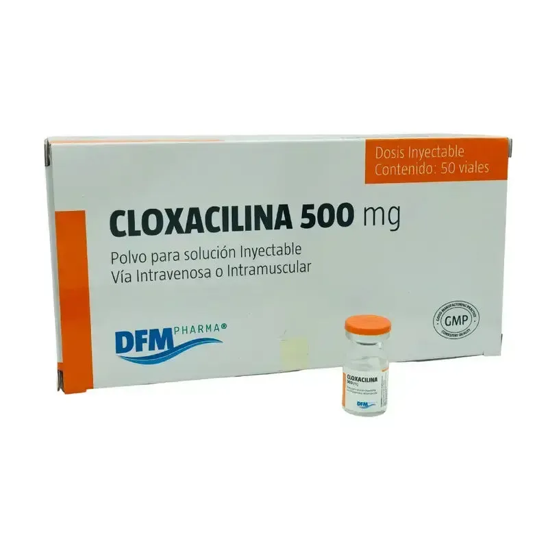 Cloxacillina Normon 500 mg polvere per soluzione iniettabile e per infusione EFG polvere per soluzione iniettabile