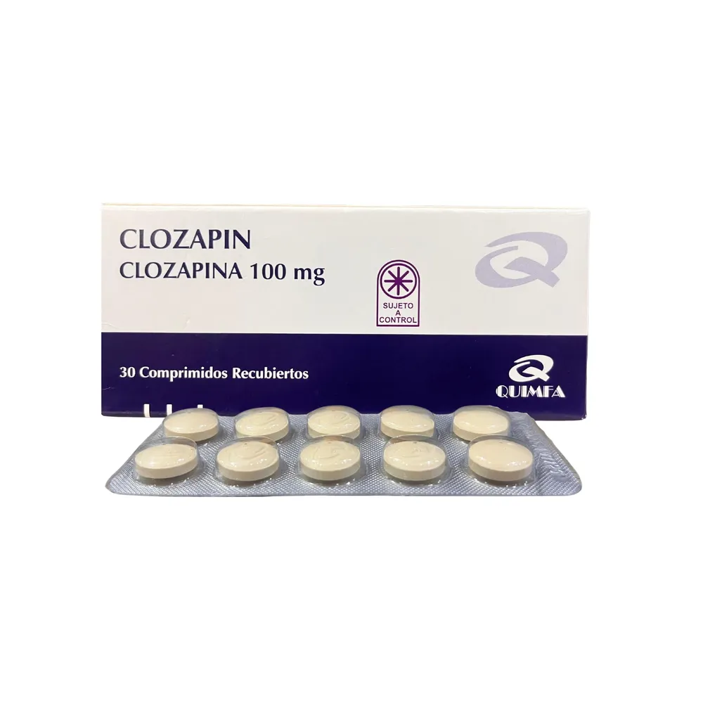 Clozapine Aurovitas 100 mg tablets EFG tablets
