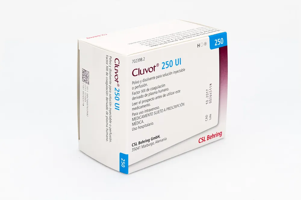 Cluvot 250 IU, powder and solvent for solution for injection or infusion powder and solvent for solution for injection and for infusion