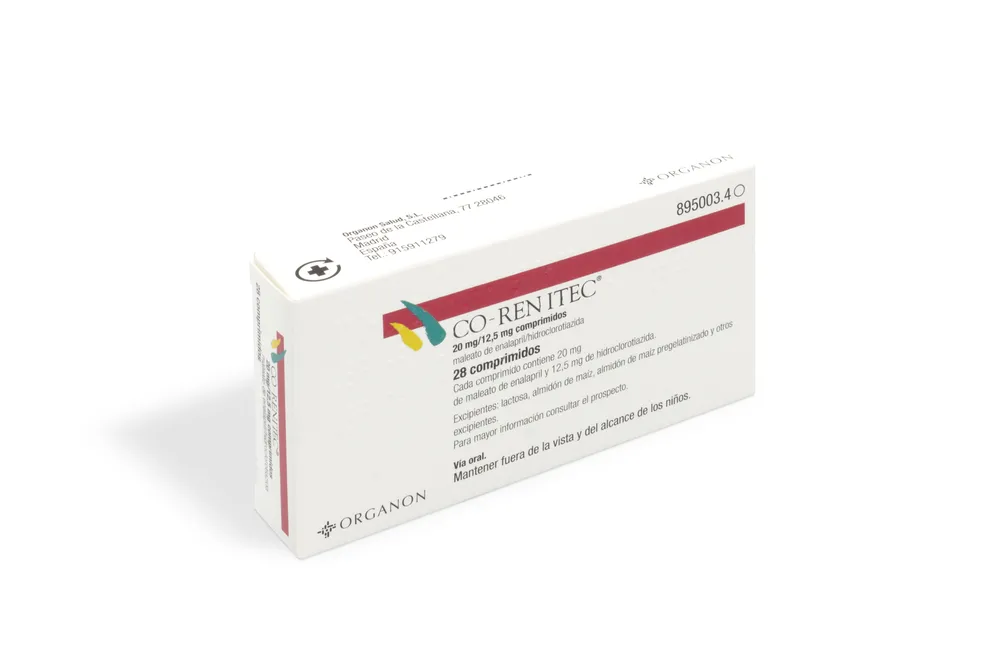 Co-Renitec 20 mg/12,5 mg compresse compresse