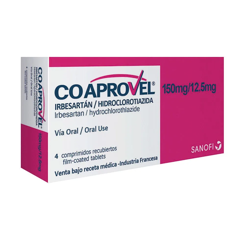 Coaprovel 150 mg/12.5 mg film-coated tablets tablets, film-coated