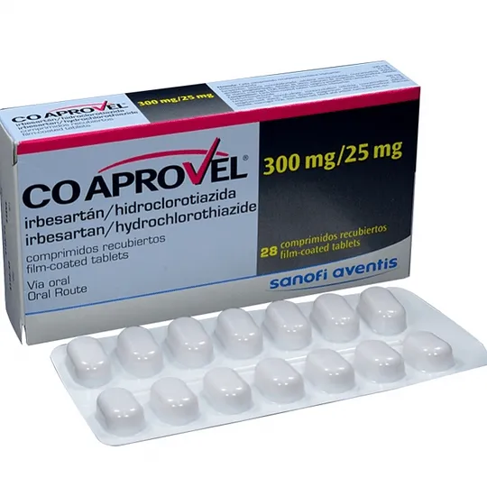Coaprovel 300 mg/25 mg compresse rivestite con film compresse, rivestite con film