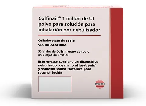 Colfinair 1 milione di UI polvere per soluzione per inalazione mediante nebulizzatore polvere per soluzione per inalazione mediante nebulizzatore