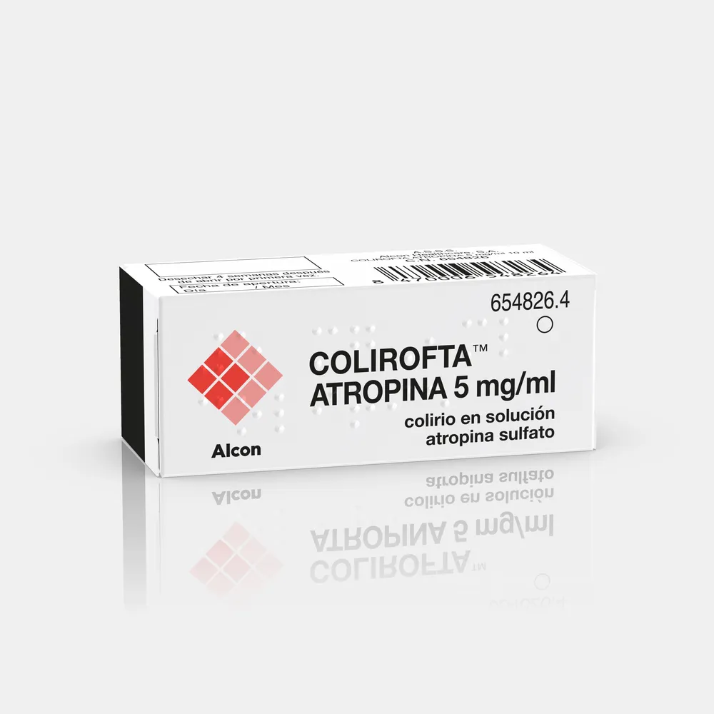 COLIROFTA ATROPINA 5 MG/ML COLIRIO EN SOLUCION COLIRIO EN SOLUCIÓN