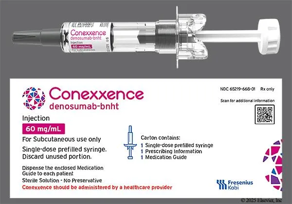 Conexxence 60 mg solution for injection in pre-filled syringe solution for injection
