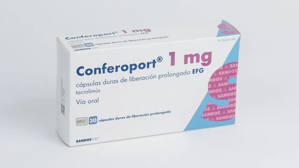 Conferoport 1 mg prolonged-release hard capsules EFG capsules, hard, prolonged release