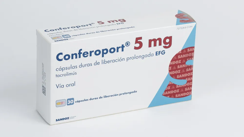 Conferoport 5 mg prolonged-release hard capsules EFG capsules, hard, prolonged release