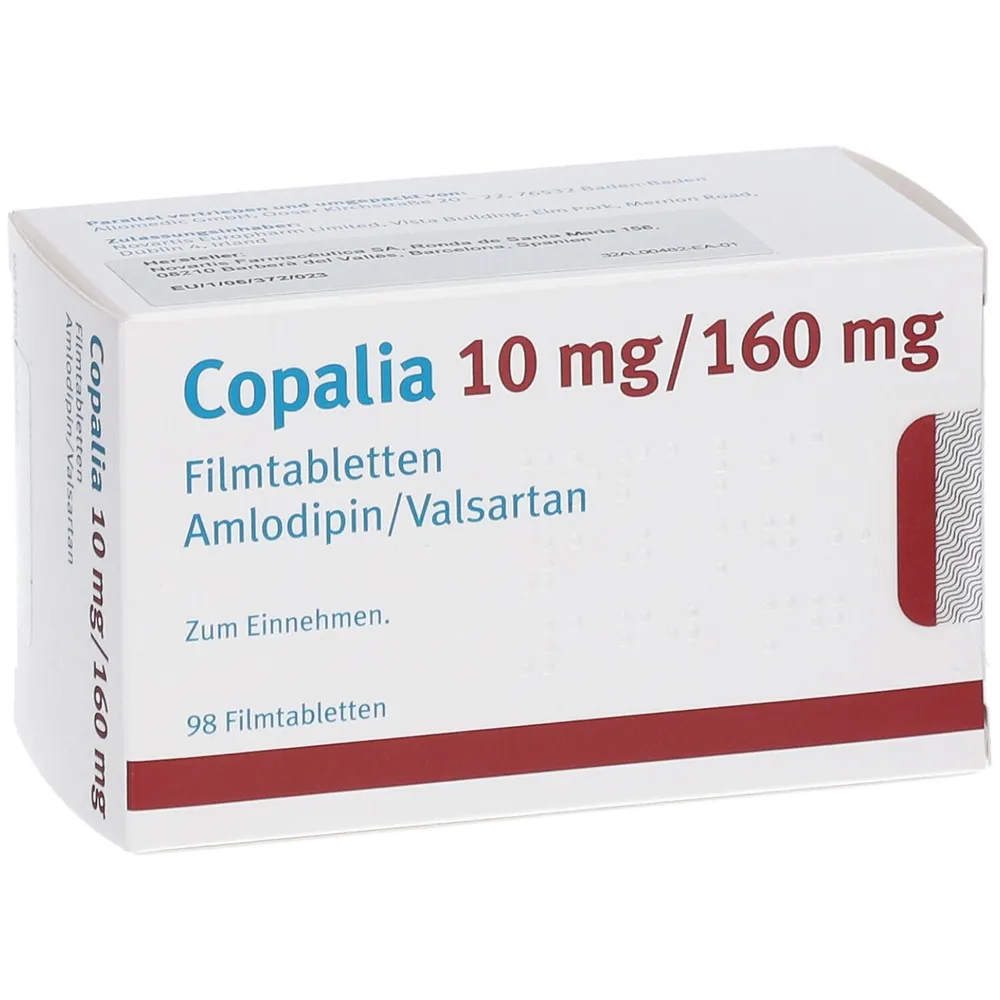 Copalia 10 mg/160 mg film-coated tablets tablets, film-coated