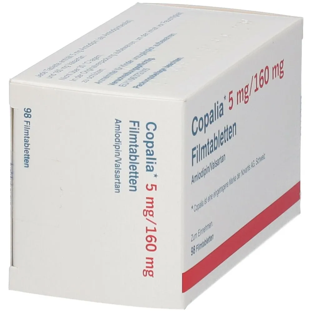 Copalia 5 mg/160 mg compresse rivestite con film compresse, rivestite con film