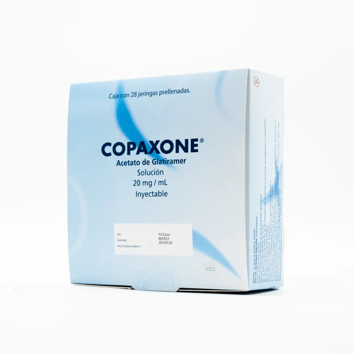 Copaxone 20 mg/ml solution for injection in pre-filled syringe solution for injection
