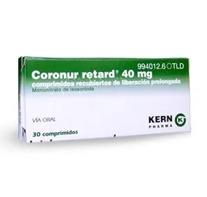 Coronur Retard 40 mg compresse rivestite a rilascio prolungato compresse, a rilascio prolungato