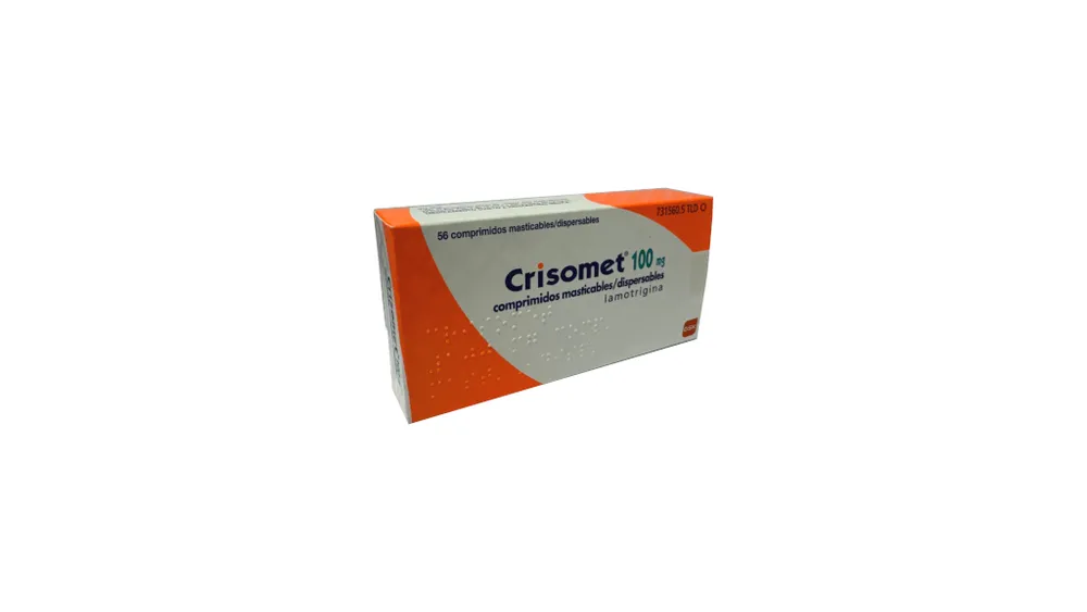 Crisomet 100 mg chewable/dispersible tablets tablets, chewable and dispersible