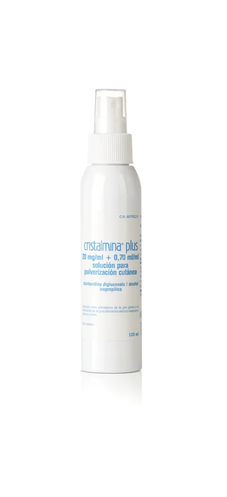 Cristalmina Plus 20 mg/ml + 0,70 ml/ml soluzione per applicazione cutanea soluzione, per applicazione cutanea