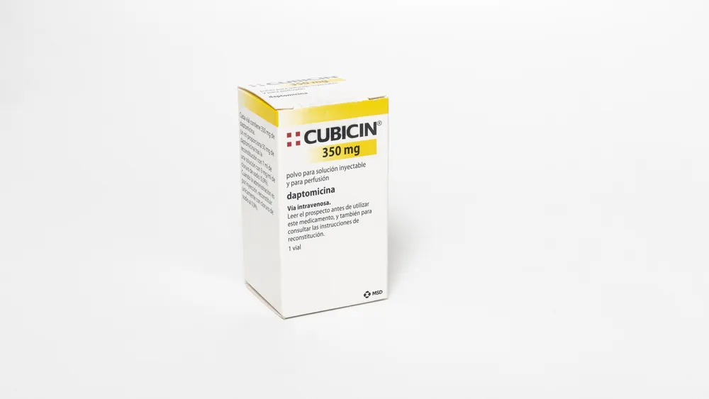 Cubicin 350 mg powder for solution for injection and for infusion powder for injectable solution and for perfusion
