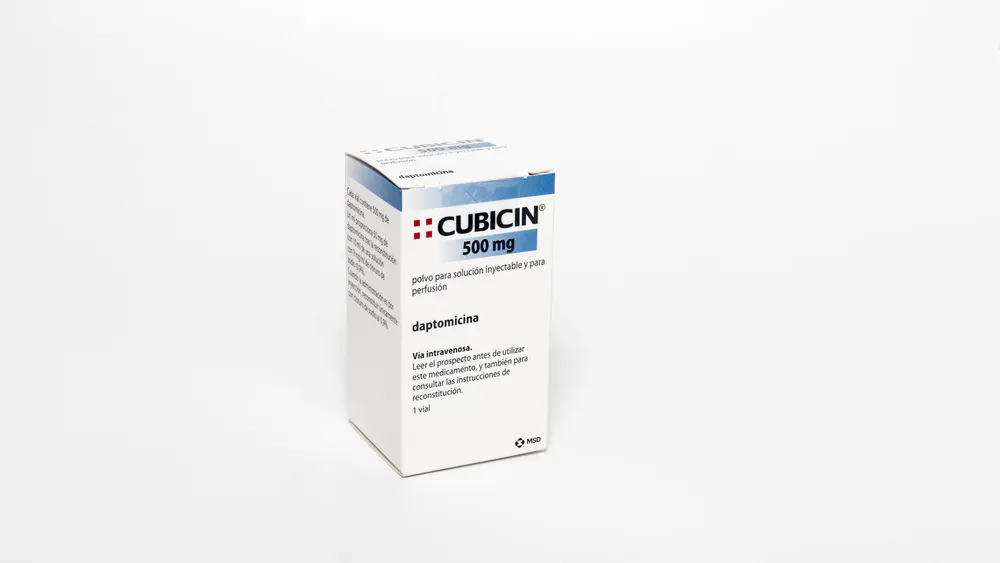 Cubicin 500 mg powder for solution for injection and for infusion powder for injectable solution and for perfusion