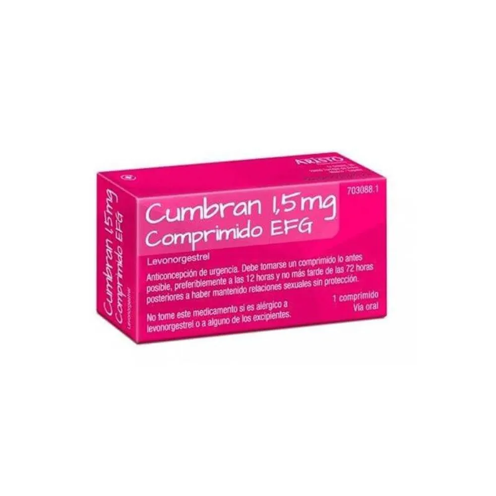 CUMBRAN 1,5 MG COMPRIMIDO EFG COMPRIMIDO